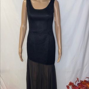 Black cocktail dress